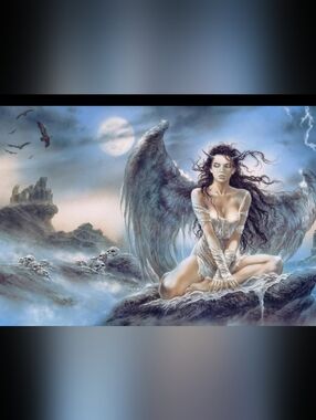 Fantasy Fallen Angel Custom Fridge Magnet Home Kitchen Decor